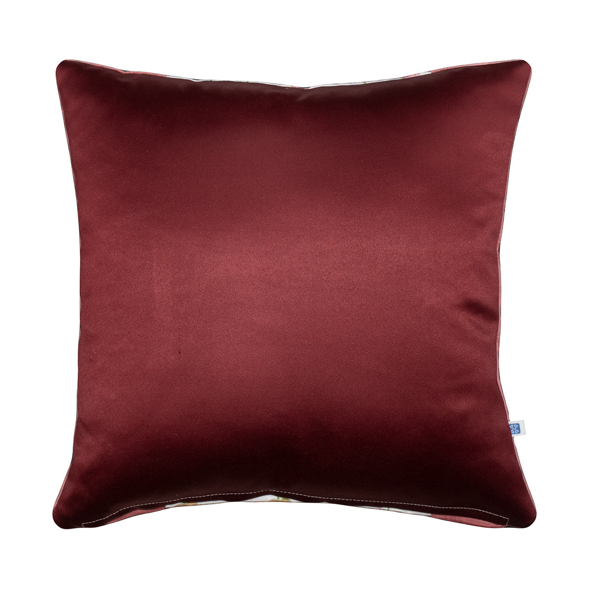 Pichwai Petal Bliss Lotus Printed Pink Velvet Cushion Cover Size 16" x 16"