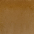 Brown Sugar Solid Reversible Velvet Camel and Cream Cushion Cover 16" x 16"