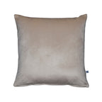Sangria Solid Reversible Velvet Wine and Cream Cushion Cover Size 16" x 16"