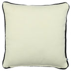 African Dancing Drumer Print Art Silk Chenille Weave Cream Cushion Cover Size 16"x16"