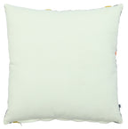 Bright Aztec Diamonds Hand Embroidery and Print Multicolour Cotton Cushion Cover Size 16"x16"