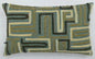 Stylish Geometric Pattern Lumbar Cushion Cover Size 12"x18"