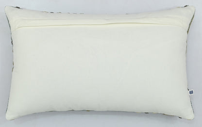 Stylish Geometric Pattern Lumbar Cushion Cover Size 12"x18"