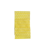 Handloom Cotton Table Runner 14” x 72” | Yellow Decorative Dining Table Runner