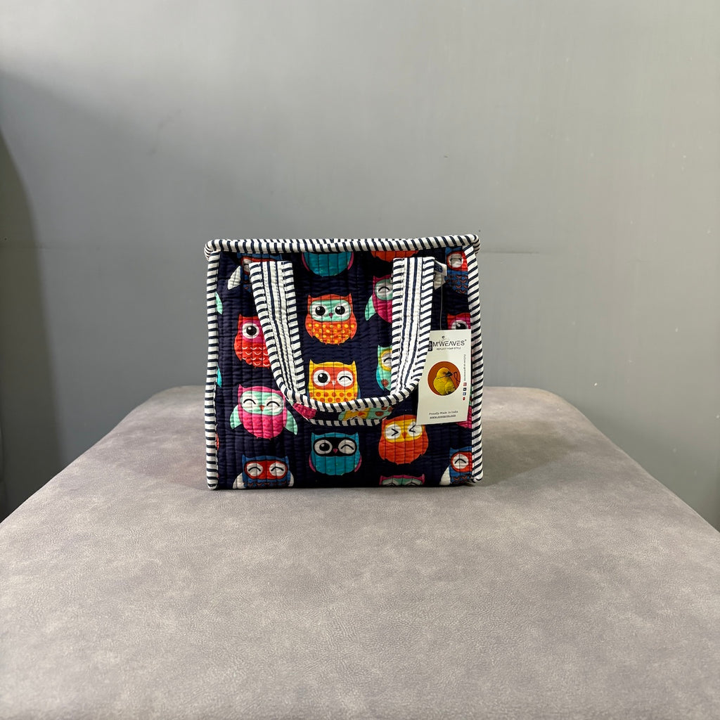 Tiffin Tales Happy Owls Kids Lunch Bag