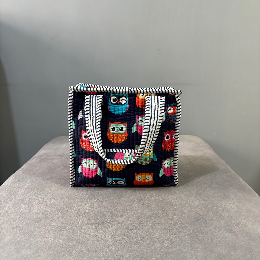 Tiffin Tales Happy Owls Kids Lunch Bag