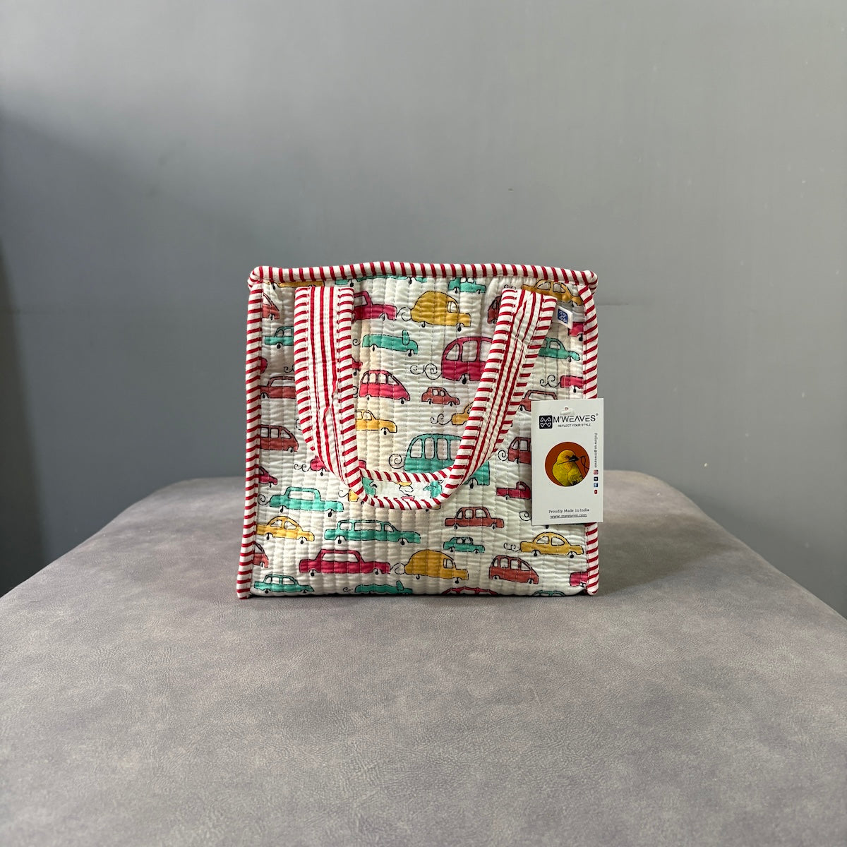Tiffin Tales Happy Wheels Kids Lunch Bag