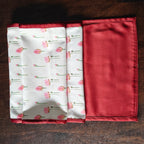 Pichwai Petal Bliss Printed White Pink Polyester Canvas Table Runner 4 Seater Size 13"x72"