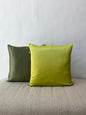 Premium Reversible Slub Silk Cushion Cover - 16” x 16”