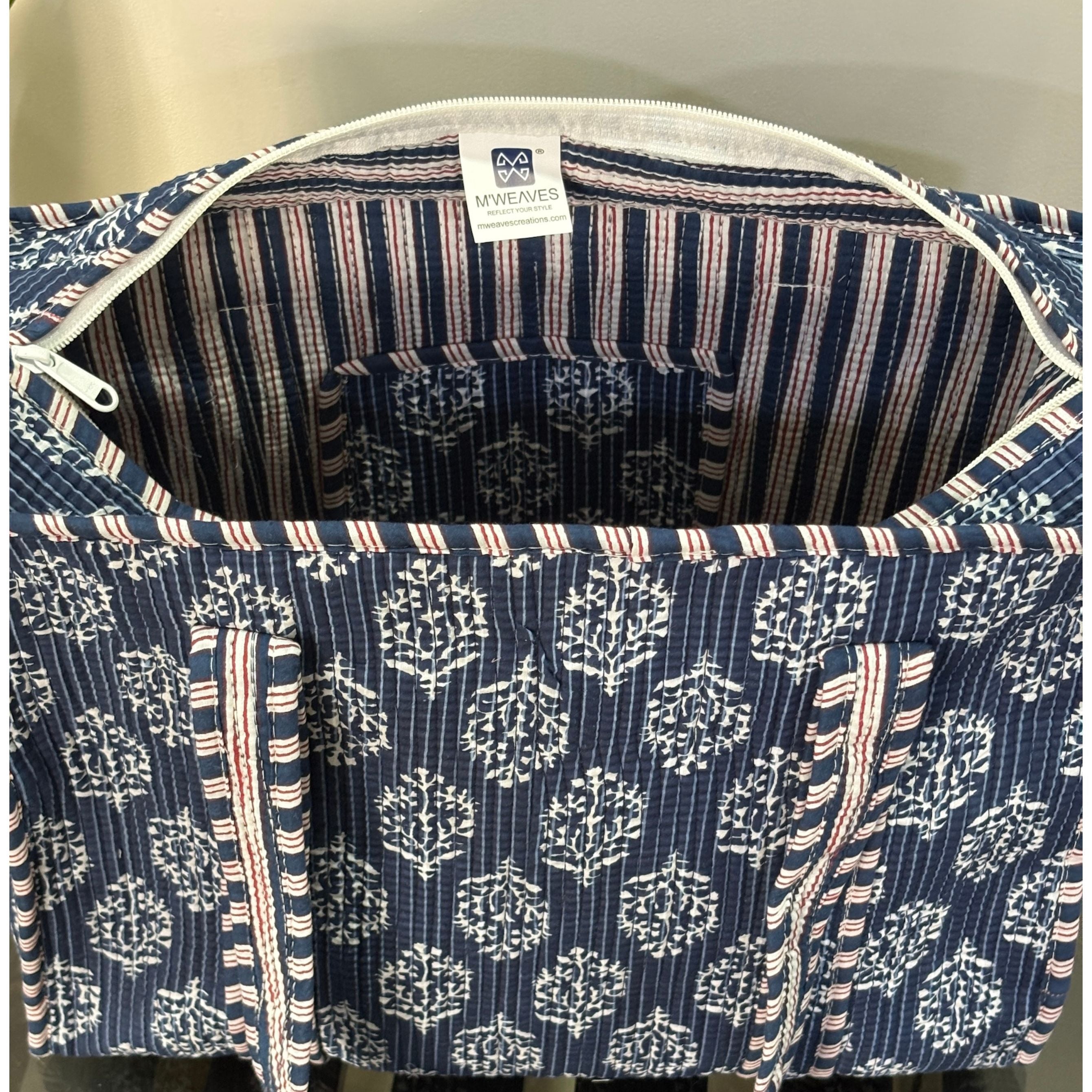 Tote Bag Interior details