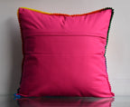 Tie Dye Bright Pink Colour Cotton Cushion Cover Size 16"x16"