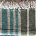 Rekha Bel Jaipur - Hand Block - Printed - 100% Cotton -  Bed Cover- King Size  Offwhite-Multicolour 90"x108"