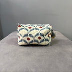 Vanya Edit Vanya Fern Quilted Velvet Toiletry Set