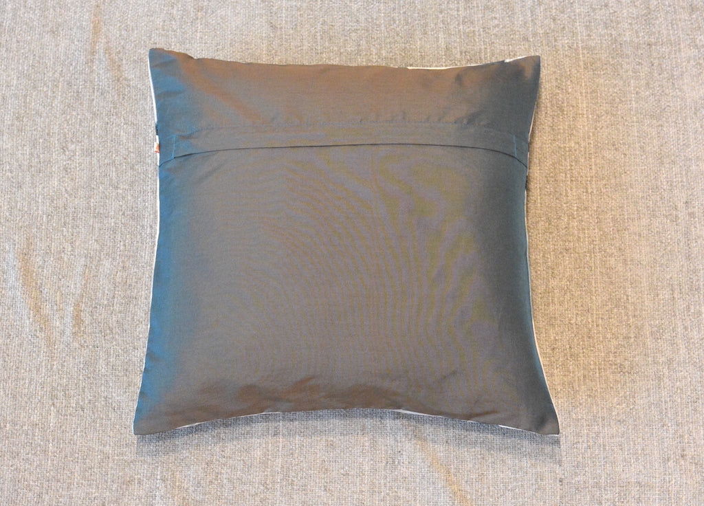 Stylish Abstract Monochrome Velvet Printed Multicolour Cushion Cover - 16''x16'' Size