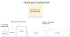 Floral Embroidered Fine Cotton Pink Color Cushion Cover  Size 16''x16"